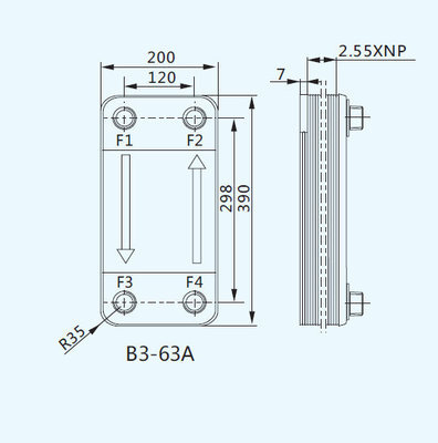 【廠家直銷 空氣換熱器 板式換熱器 哈雷釬焊板式換熱器B3-63A-20】價(jià)格,廠家,圖片,換熱器,寧波市哈雷換熱設(shè)備-